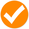 Positive check mark icon