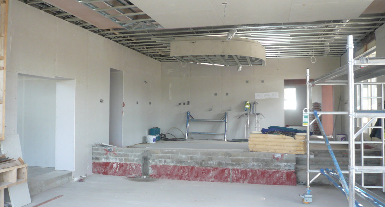 new building background